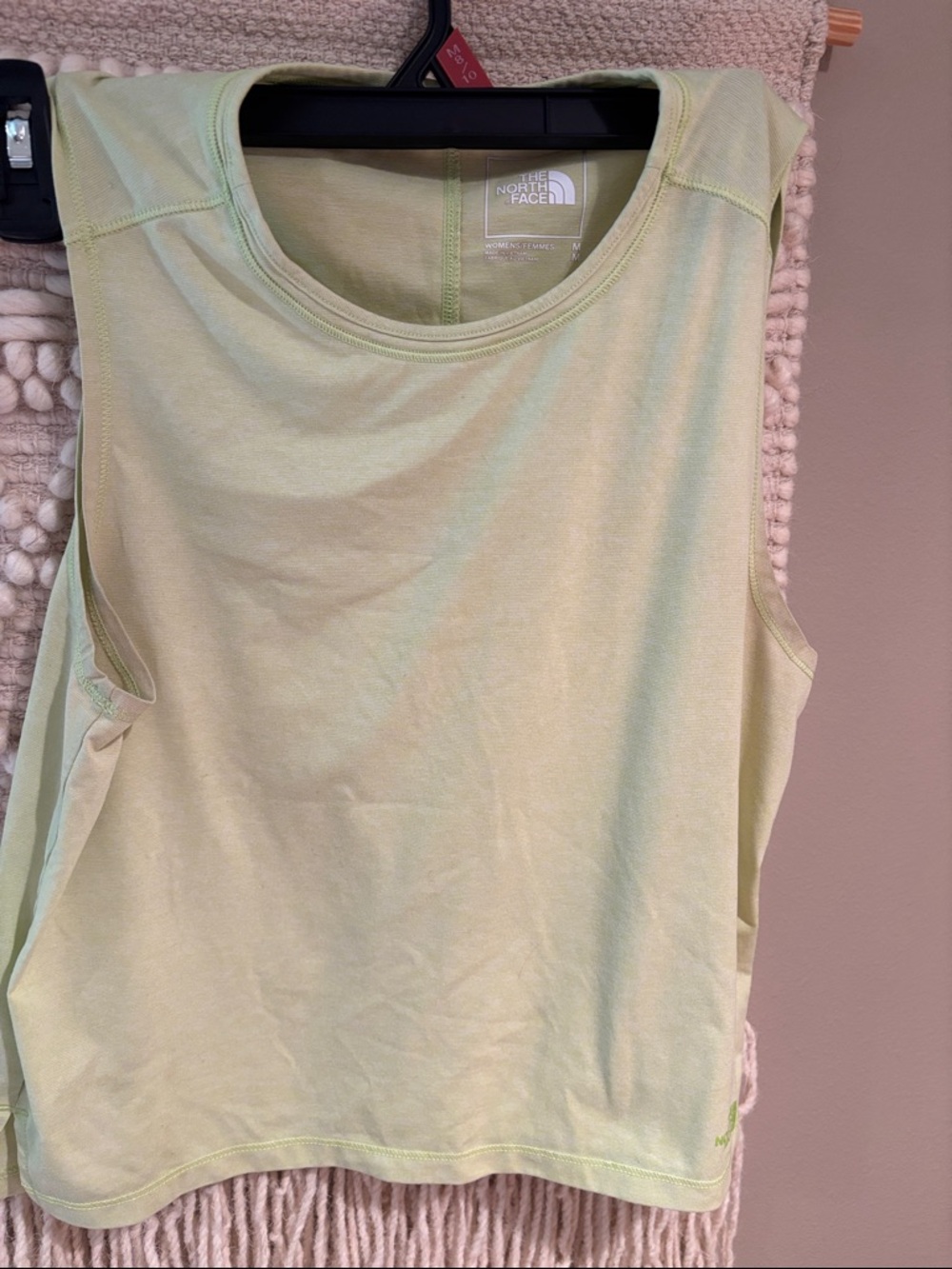 The North Face Women's Light Lime Athletic Tank Top